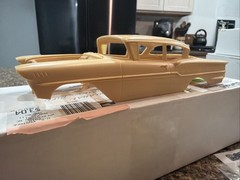 BANDIT RESINS 1958 CHEVY BISCAYNE 2 DOOR SEDAN RESIN KIT! CIRCA 2000’s! VMCP!