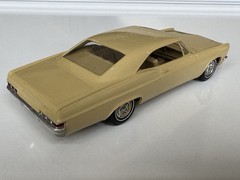 1966 Chevrolet Impala SS396 General Motors Dealership Promotional Model Car TAN