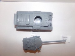 Charioteer Tank (1:100 to 1:48 scales)
