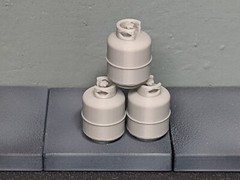 1/24 1/25 Scale Propane Tanks – Diorama Accessory (G Scale, set of 6)