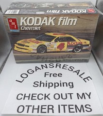 🏁 AMT Ertl Nascar Model Kit #4 Kodak Film Chevrolet 1/25 Scale #6727 SEALED