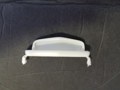 1950 Ford Convertible CUSTOM FRONT ROLL PAN GRILL OPENING for AMT 1:25 Model Kit