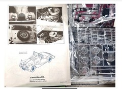 LS Motorize Kit C2001 1/16 Morgan Plus 8 plastic model Kit Sealed Baggies