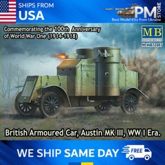 Master Box 72007 British Armoured Car Austin MK III WWI 1/72