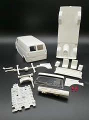 1973-74′ Ford E-100 Econoline Van 1/25th Scale Resin Cast Model Kit Cast By RCRC