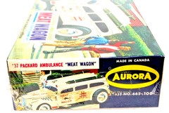 Aurora 662-100 Vintage Kit 1964 1/32 ’37 Packard Ambulance MEAT WAGON SEALED