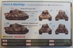 1/144 Sd.Kfz.182 King Tiger Henschel Turret Dragon Mini Armor #14102 Sealed MIUB