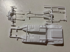 Model Parts – Revell 1970 Plymouth Road Runner Chassis Suspension Exhaust 1/24