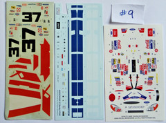 *Pick One* Vintage 1:24/25 Scale Auto Racing Model Kit Decal Sheet *Pick One*
