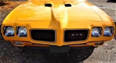 GTO Pontiac Race Car Hot Rod Dragster Racing Racer Muscle Built Model Promo