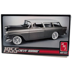 Round 2 AMT 1955 Chevy Nomad 1/25 Model Kit AMT-637 Open Box