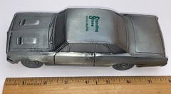 1964 Pontiac GTO Standing Stone Bank Promo 1/25 Banthrico 1974 Pot Metal