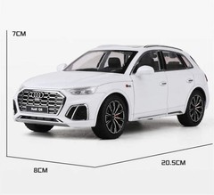 1:24 Scale AUDI Q5 Alloy Diecast Model Car – SUV Toy Vehicle with Sound & Light