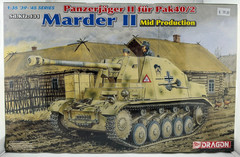 DRAGON 6423 Sd.Kfz.131 MARDER II MID PRODUCTION Panzerjager II fur Pak40/2