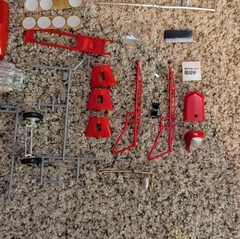 Vintage Amt Double 3 In 1 Dragster 1/25 Scale Model Parts Kit