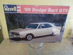 VTG 1969 DODGE DART GTS REVELL MODEL KIT ~ FACTORY SEALED ~ ONE OWNER ~ 125