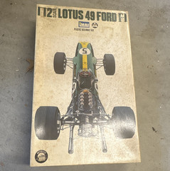 IMAI 1:12 Lotus 49 Ford F1 Plastic Model Kit Unassembled Motorized