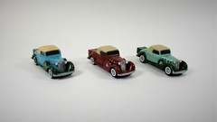 New! SMC-GG-1072 1933 Buick Convertible Top Up 2 Door HO-1/87 Scale Clear Resin