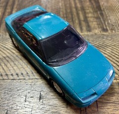 AMT Ertl 1991 Chevrolet Geo Storm GSI #6963 Teal Blue Metallic Promo Model