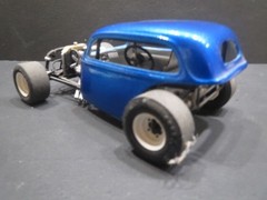 35′ Chevy Sedan Modified 1/25 Resin Body from Fremont Racing Specialties