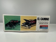 Monogram 1978 EL Camino 1:24 and Lindberg 1966 Chevelle SS 1:25 BUNDLE