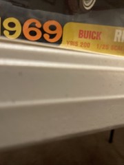 1969 Buick Riviera Factory Sealed. Y 915 – 200
