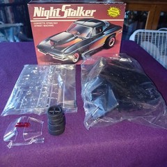 MPC/ERTL NIGHT STALKER CORVETTE STING RAY MODELING KIT #6361 NEW/ OPEN BOX