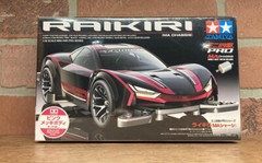 Tamiya Mini 4WD – 95417 – Raikiri Semi-Gloss Pink Plated Body