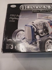 Testors Lincoln Mint Metal Series 1932 Ford Highboy Roadster Model Open Box