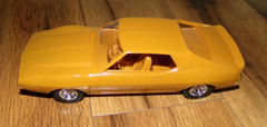 VTG Johan Jo-Han 1971 AMX Javelin Mustard Yellow Factory Dealer Promo Car Rare