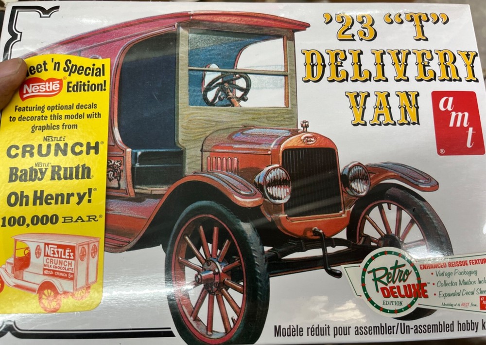 AMT 860 1923 Ford model T kit Delivery Van 1/25 McM FS
