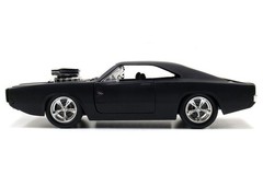 1:24 FAST & FURIOUS DIECAST MINICAR DOM’S 1970 DODGE CHARGER R/T (MATTE BK) [Par