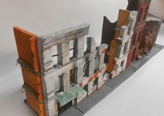Dioramas Plus “Urban Building Ruins” 1/35 Diorama Huge Kit Super Detailed WOW!