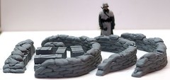 1/35 Sandbag Walls (Curved Emplacements) – Value Gear Details DP004