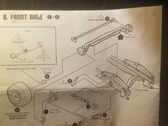 Diamond REO Truck Tractor STEERING BOX , IDLER ARM ,PS CYL for 1:25 AMT Model