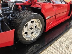FERRARI F40 POCHER RIVAROSSI 1/8 Scale Die Cast Model Built