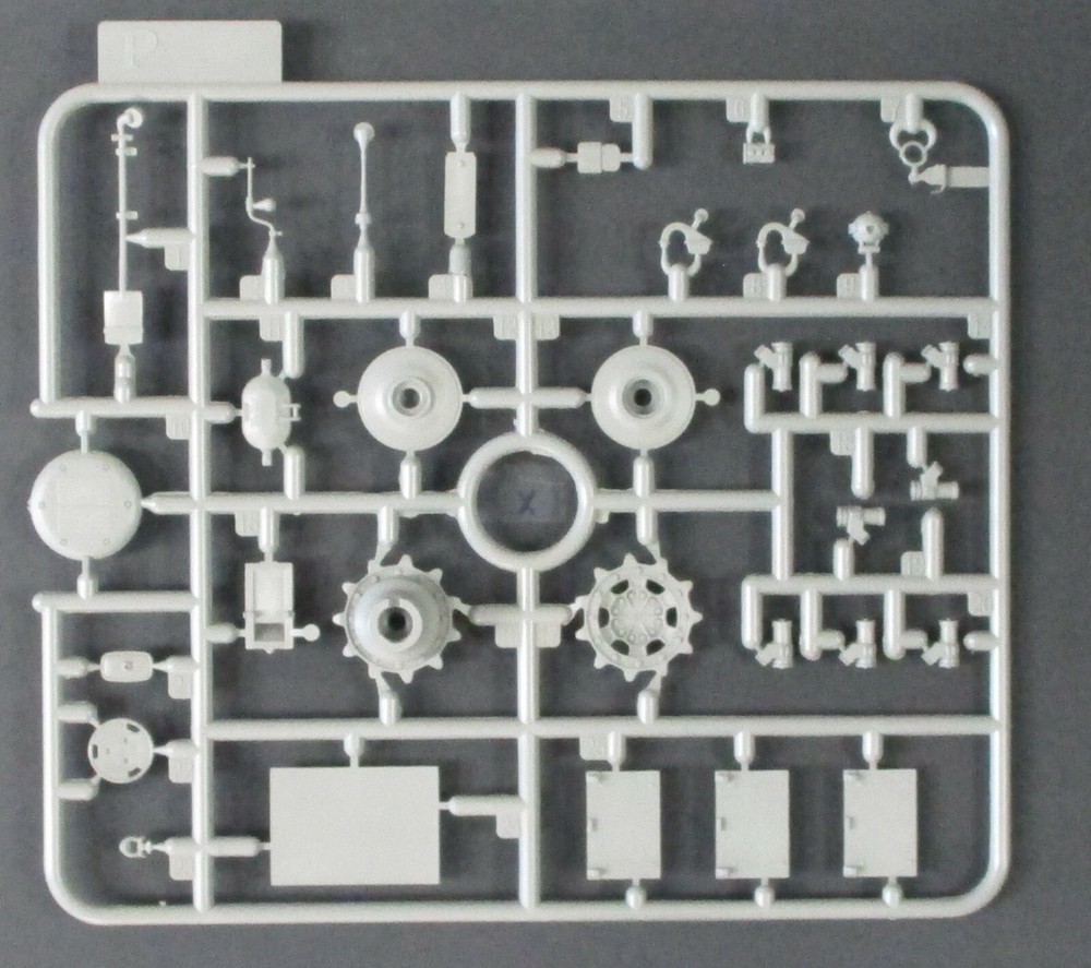 Border Models 1/35th Scale Leopard 2A5/2A6 – Parts Tree P from Kit No. BT-002