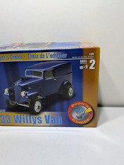 ✨VINTAGE✨ 1933 Willys Van – 1:25 Scale Model Kit – AMT/ERTL Item #31566