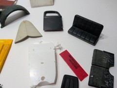 ✨VINTAGE✨ Model Kit Junkyard Graveyard Car Parts LOT Of Car Hoods Hard Tops Door