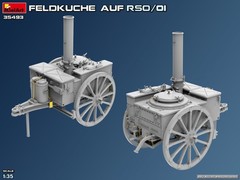 Miniart 1/35 Field Cake RSO/01 Plastic Model MA35493