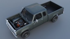 1/25 3d printed 1979 Dodge W150 Club Cab by Andrey Bezrodny
