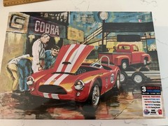 18-1073 AMT 1:25 Scale GRAND PRIX COBRA RACING TEAM D’AMERIQUE Plastic Model Kit