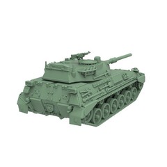 Unpainted 1/160 N SCALE Railway Military Model Kit Argentina TAM Medium Tank