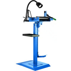 Manual Tire Spreader Portable Tire Changer with Stand Adjustable LED Light Tire