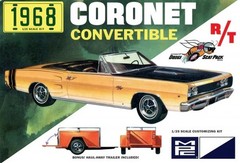 HITCH TONGUE COVER for Haul It Trailer from MPC 1:25 Model Kit 68 Coronet