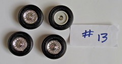 Pick One 1:24 1:25 Scale Automobile Wheels/Tires Model Kit Parts *Pick-A-Lot*