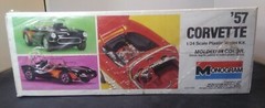1/24 Vintage Monogram 1957 Chevrolet CORVETTE Factory Sealed 50 years!