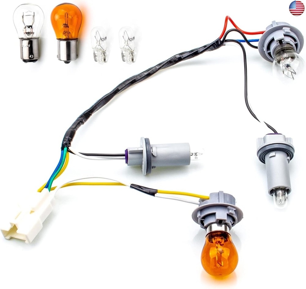 92450-3Q000 92450 3q000 Tail Lamp Holder and Wiring with 8 Halogen Bulbs,