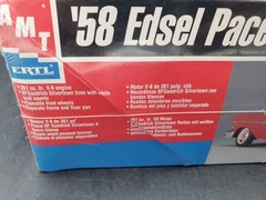 🔥🔥😎1999 AMT / ERTL ’58 Edsel Pacer 1/25 Scale Plastic Model (MPN 30032)🔥😎🚦