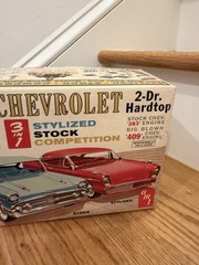 AMT 57 Chevrolet 3in1 2 Door Hardtop Car model kit